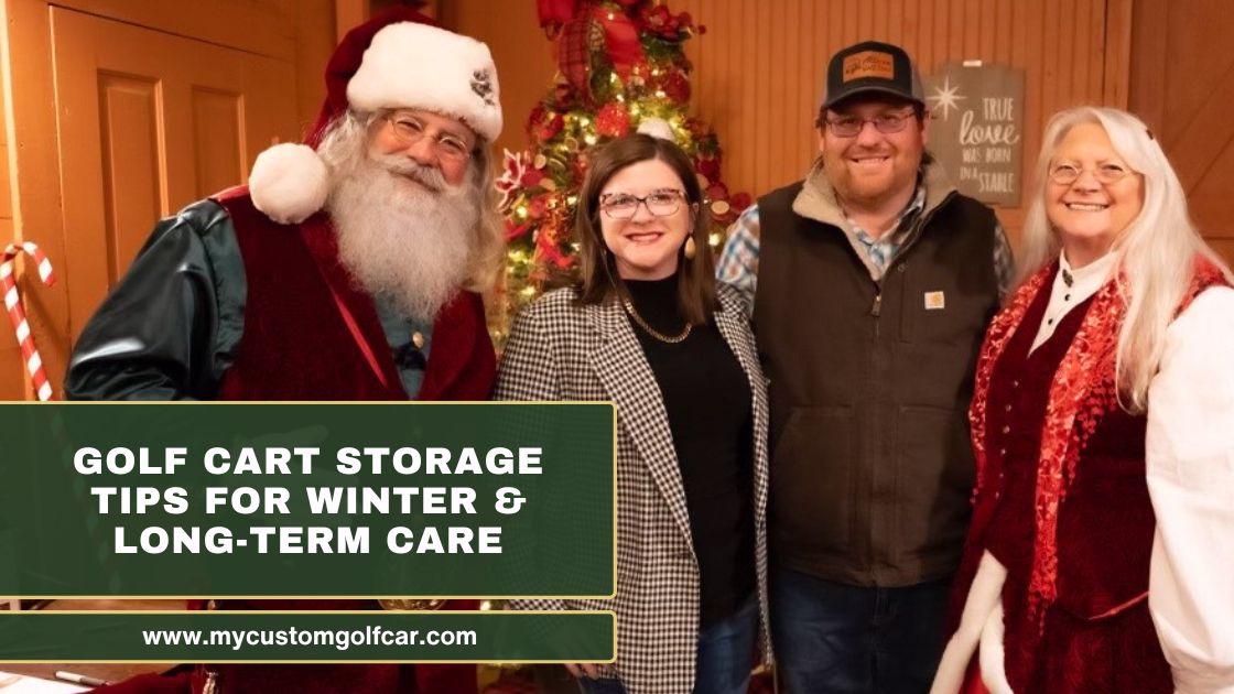 Golf Cart Storage Tips for Winter and Long Term Care blog post cover image