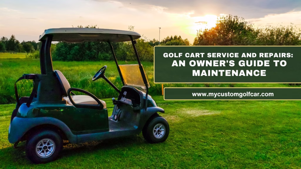 Owner's Guide to Golf Cart Services and Repairs cover image